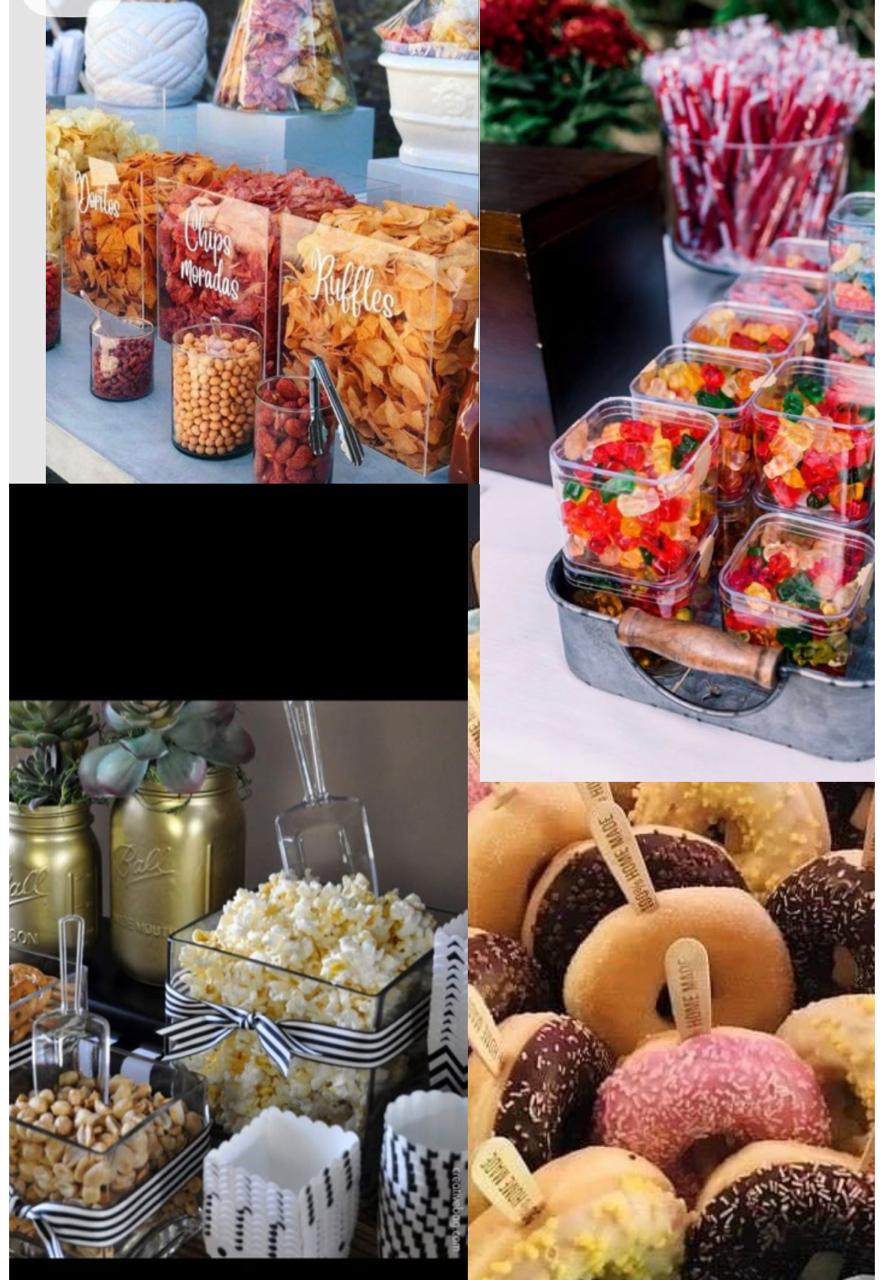 Mesas de snacks Been Catering Buffet